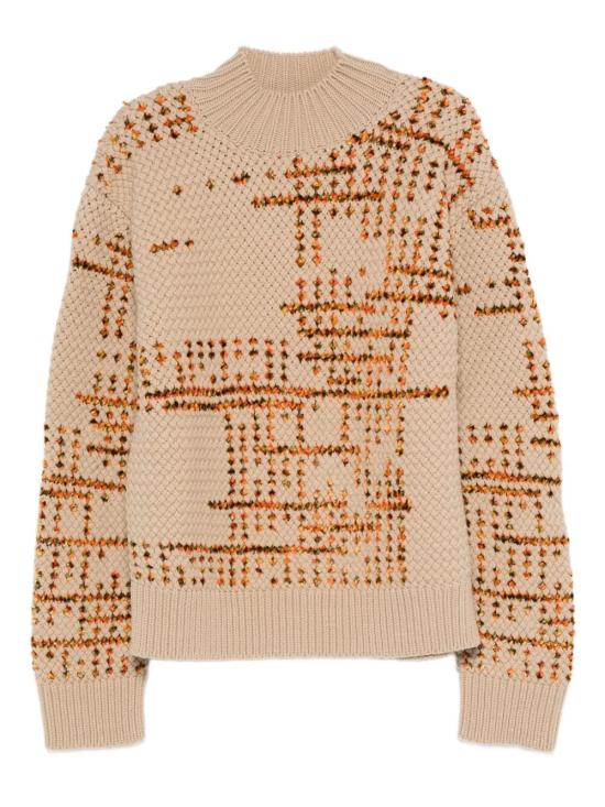 25FW 드리스 반 노튼 터틀넥 252 021222 2729 103 BEIGE - DRIES VAN NOTEN