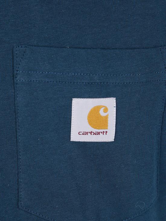 25FW 칼하트 WIP 반팔 티셔츠 I030434 097 0AUXX DEEP LAGOON - CARHARTT WIP