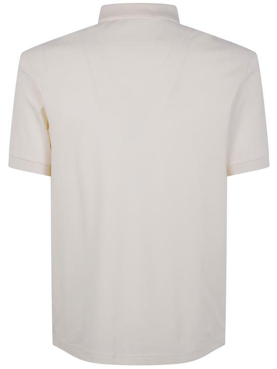 25FW 프레드페리 폴로 티셔츠 FP M6000 55 V84 ECRU OXBLOOD - FRED PERRY