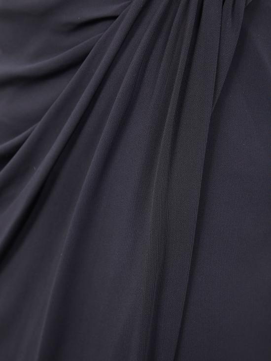 25FW 베르사체 미디 스커트 1021989 1A14475 1B000 BLACK - VERSACE