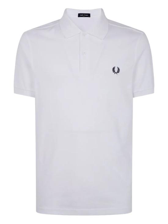 25FW 프레드페리 폴로 티셔츠 FP M6000 55 100 WHITE - FRED PERRY