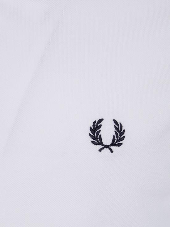 25FW 프레드페리 폴로 티셔츠 FP M6000 55 100 WHITE - FRED PERRY