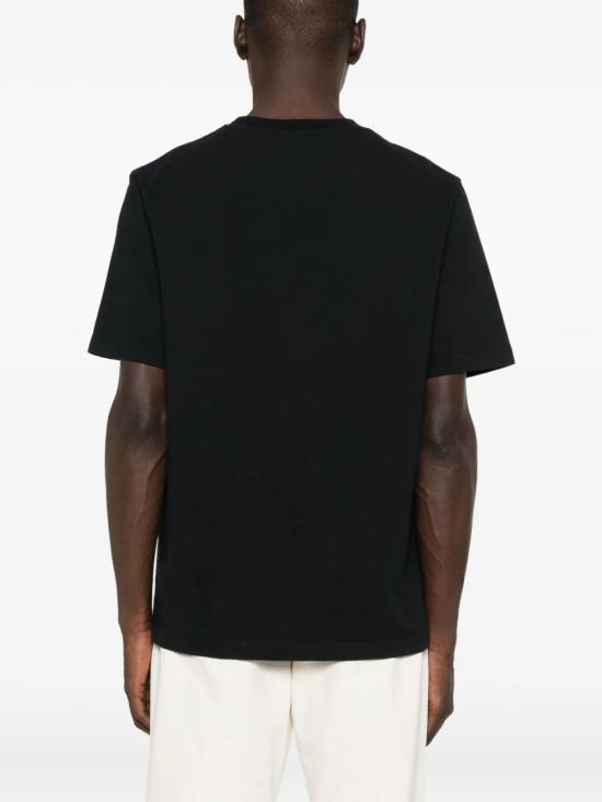 25FW 메종키츠네 파티 폭스 컴포트 티셔츠 PM00116KJ7025 P199 BLACK - MAISON KITSUNE