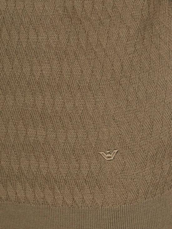 25FW 엠포리오 아르마니 스웨터 EM002196 AF13851 F6119 WALLNUT DIAMOND - EMPORIO ARMANI