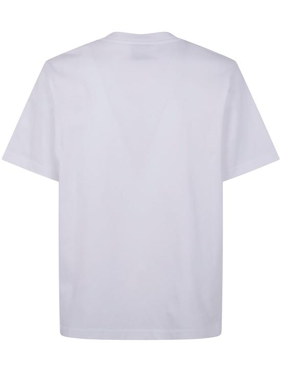 25FW 카사블랑카 탑 M AW25 JTS 001 02 ORANGE MASCOT - CASABLANCA