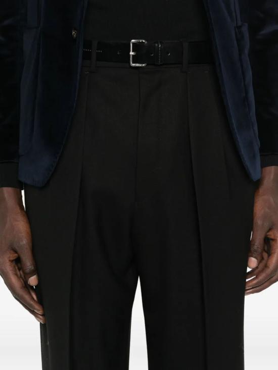 25FW 톰포드 스트레이트 팬츠 PLMD01 W0056 NAA BLACK - TOMFORD