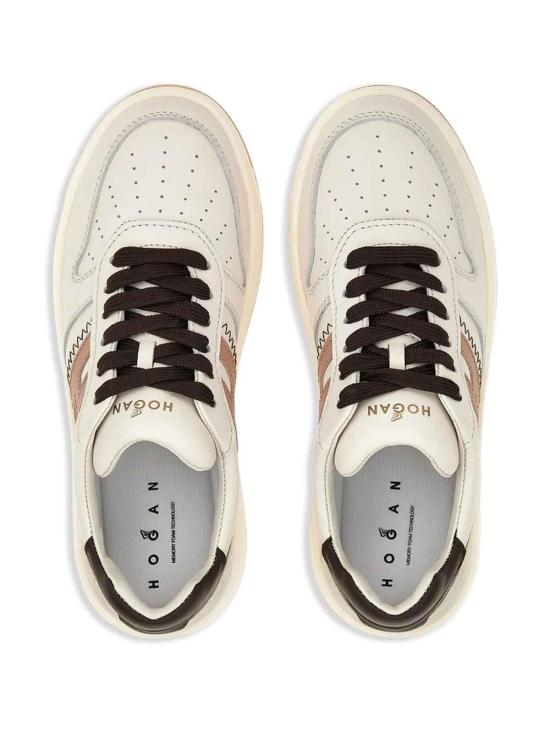 25FW 호간 스니커즈 HXW6300EU50UIF0MB5 Beige - HOGAN