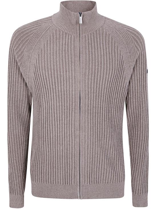 25FW 알알디 집업 니트 W25139 87 TOBACCO