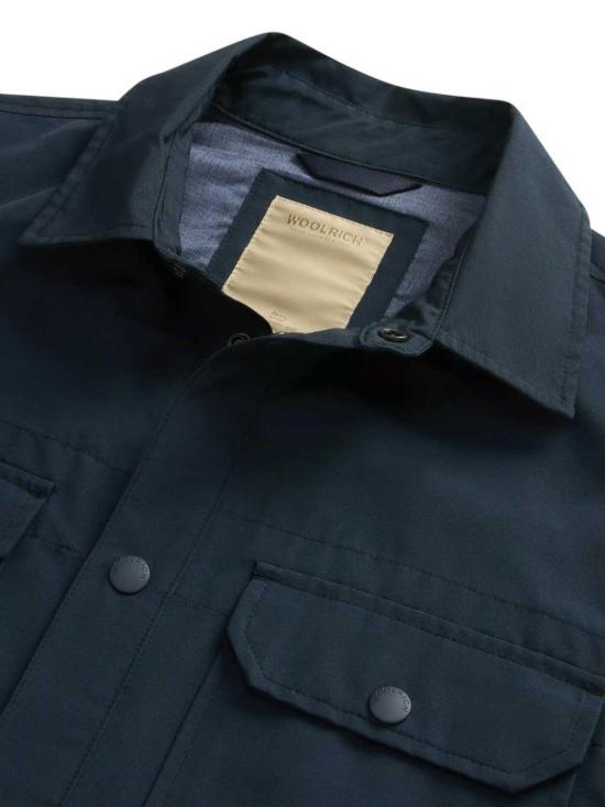 25SS 울리치 긴팔 셔츠 CFWOOS0186MRUT3662MLB Blue - WOOLRICH