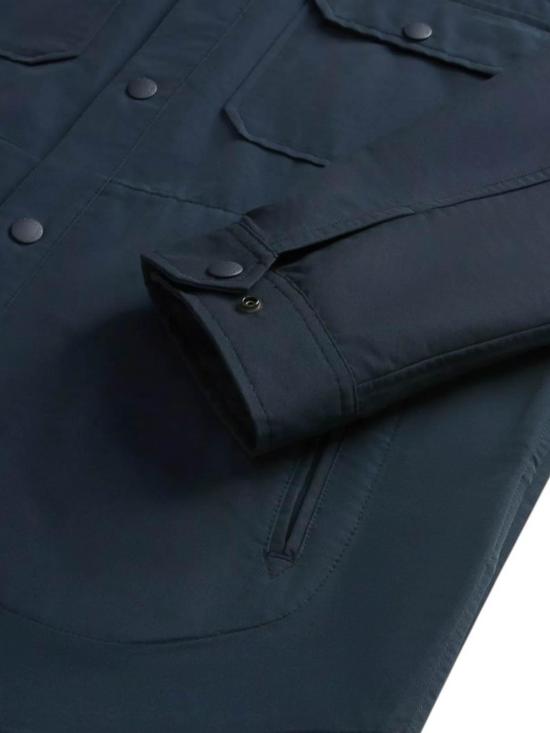 25SS 울리치 긴팔 셔츠 CFWOOS0186MRUT3662MLB Blue - WOOLRICH