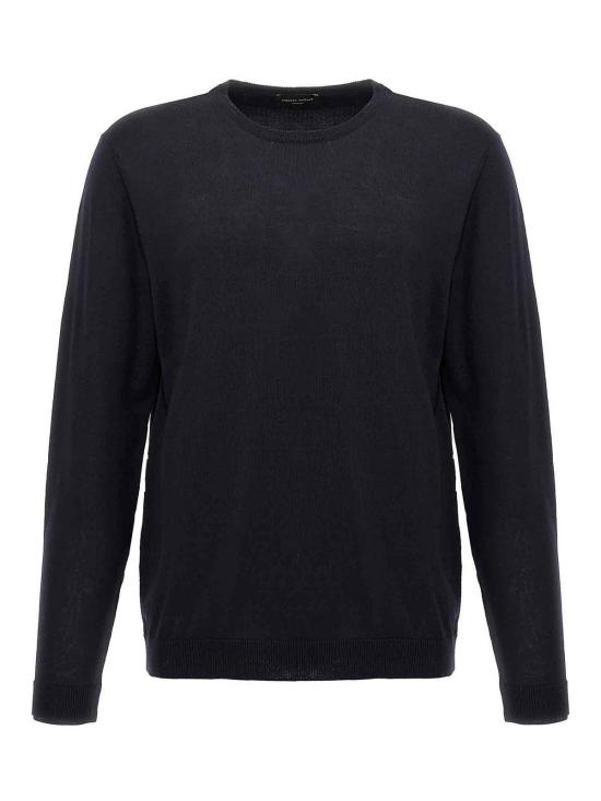 25FW 로베르토 콜리나 스웨터 253M01001M0177 Blue