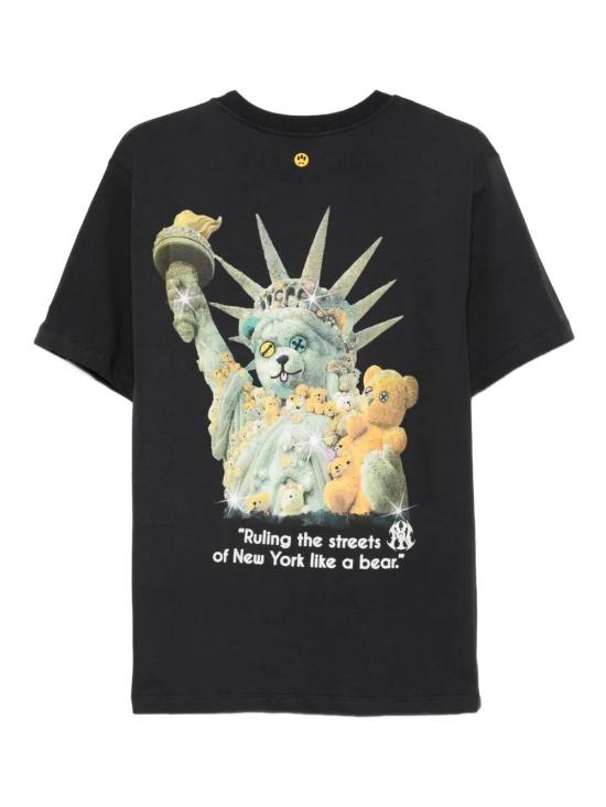 25FW 바로우 반팔 티셔츠 F5BWUATH038 251 ASPHALT - BARROW