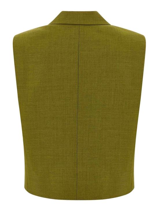 25FW 띠어리 베스트 P0605101U86 Green - THEORY