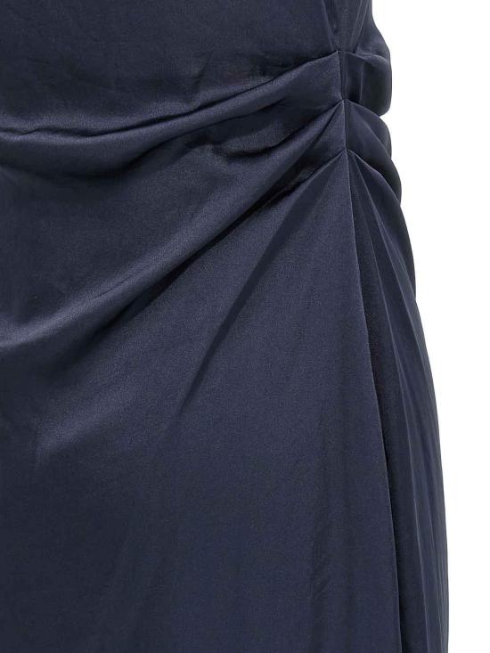 25FW 띠어리 미디 스커트 P0605603XLV Blue - THEORY