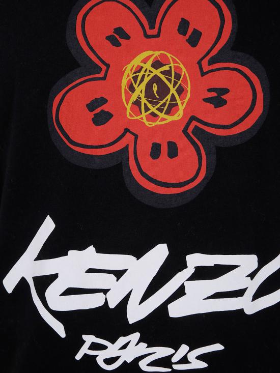 25FW 겐조 반팔 티셔츠 FF65TS2654SG 99J BLACK - KENZO