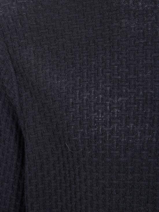 25FW 엠포리오 아르마니 스웨터 EM002196 AF13851 FC038 BLACK BASKET - EMPORIO ARMANI