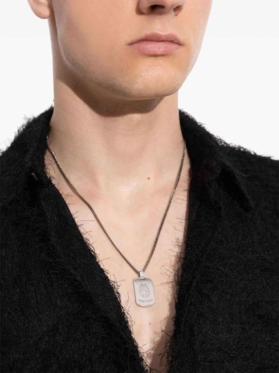  알렉산더 맥퀸 반지 836663J161N0446 Silver - ALEXANDER MCQUEEN