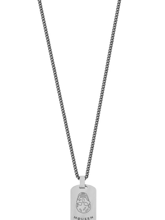  알렉산더 맥퀸 반지 836663J161N0446 Silver - ALEXANDER MCQUEEN