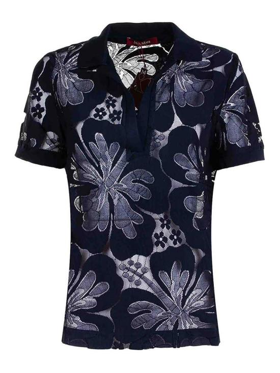  막스마라 스튜디오 반팔 티셔츠 2516941031600ROMEO003 Blue