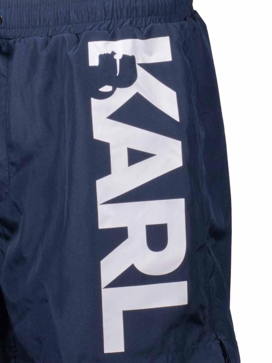  칼라거펠트 스윔팬츠 230M2202310 Dark Blue - KARL LAGERFELD