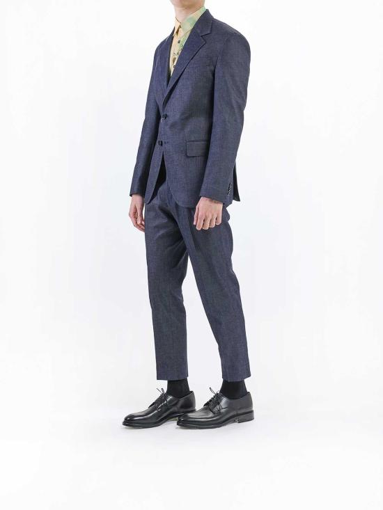 25SS 칼라거펠트 수트 자켓 KM155106552033606 Blue - KARL LAGERFELD