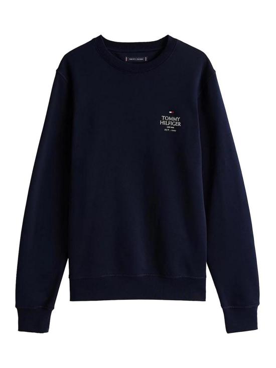  타미힐피거 긴팔 티셔츠 MW0MW35524DW5 Blue
