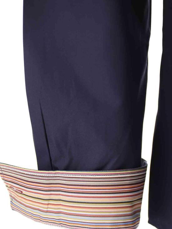 24FW 폴 스미스 긴팔 셔츠 M1R656U2L0005049 Dark Blue - PAUL SMITH