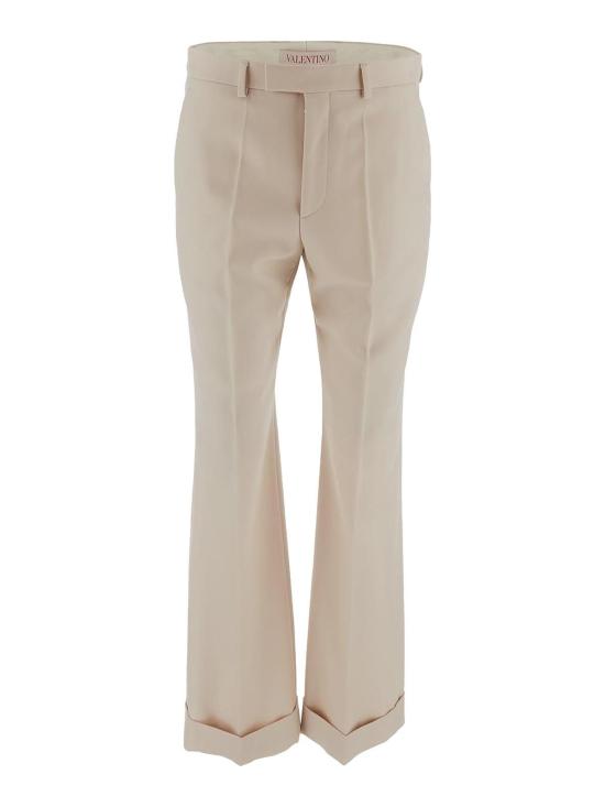 25SS 발렌티노 가라바니 스트레이트 팬츠 6V0RBM959EB581 Cream