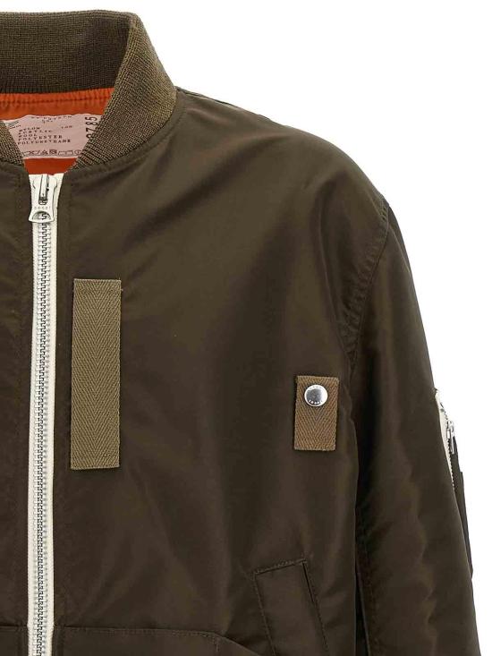  사카이 봄버 자켓 2503785M531 Green - SACAI