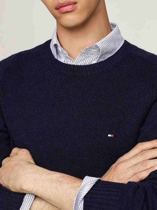  타미힐피거 탑 MW0MW36535DW5 BLUE - TOMMY HILFIGER