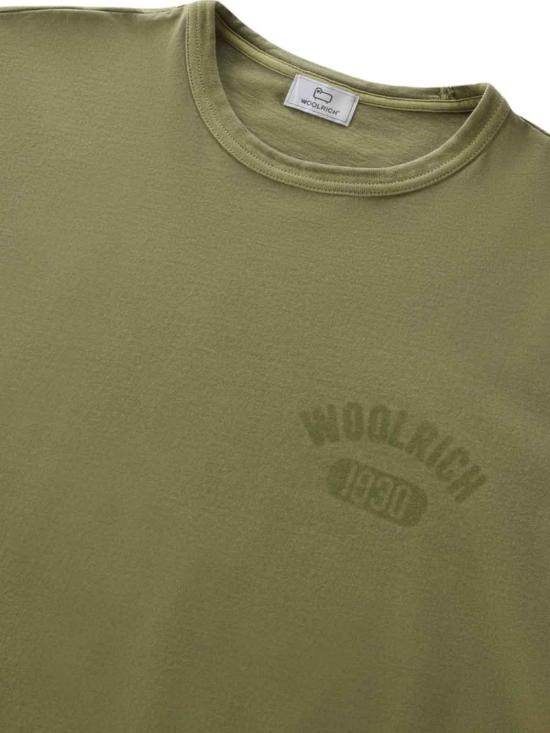  울리치 반팔 티셔츠 CFWOTE0126MRUT37096178 Green - WOOLRICH