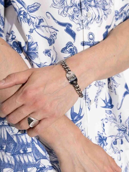  알렉산더 맥퀸 브레이슬릿 836629J161N0446 Silver - ALEXANDER MCQUEEN