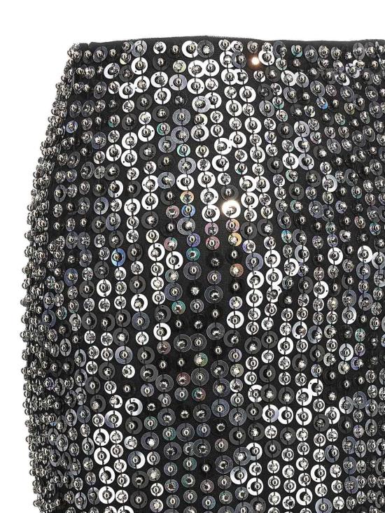  핑코 미디 스커트 105469A2QM1GZE Blue - PINKO