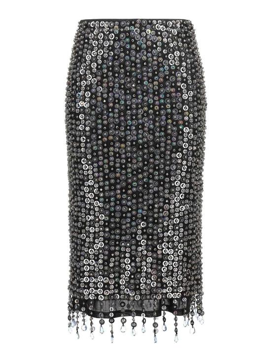  핑코 미디 스커트 105469A2QM1GZE Blue