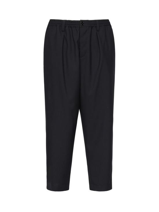 25FW 마르니 스트레이트 팬츠 PUMU0017U1 TW83900B99 BLUBLACK