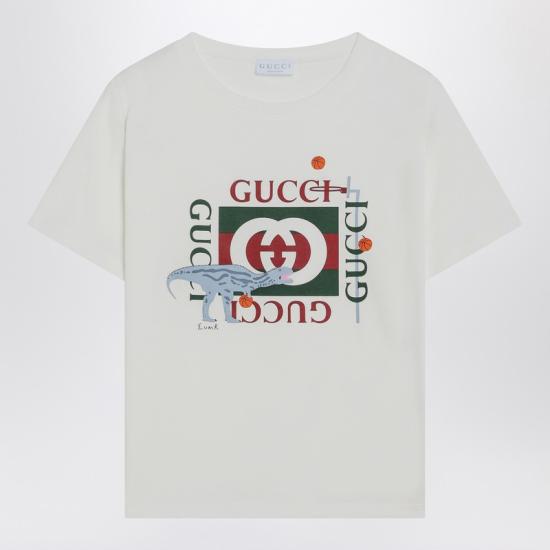 25FW [키즈] 구찌 셔츠 575114XJHFH White