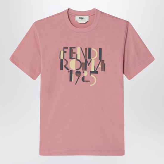 25FW 펜디 반팔 티셔츠 FS7254AVF9 Pink