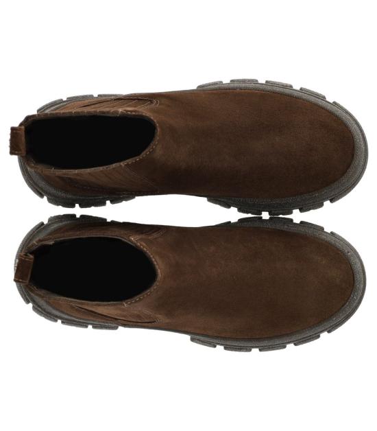 25FW 위켄드막스마라 GENEPI 제네피 스웨이트 첼시 부츠 2525796035600 003 36 Brown - WEEKEND MAX MARA