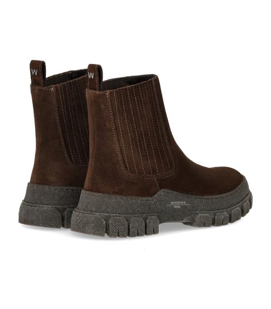 25FW 위켄드막스마라 GENEPI 제네피 스웨이트 첼시 부츠 2525796035600 003 36 Brown - WEEKEND MAX MARA