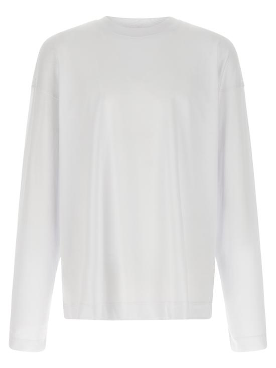 25FW 드리스 반 노튼 긴팔 티셔츠 2520211132603001 White