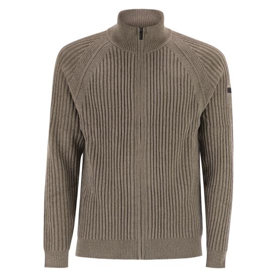 25FW 로베르토 리치 디자인 집업 니트 W25139 BEIGE