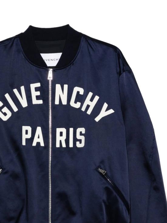 25FW 지방시 긴팔 티셔츠 BM01E0 1610410 Blue - GIVENCHY