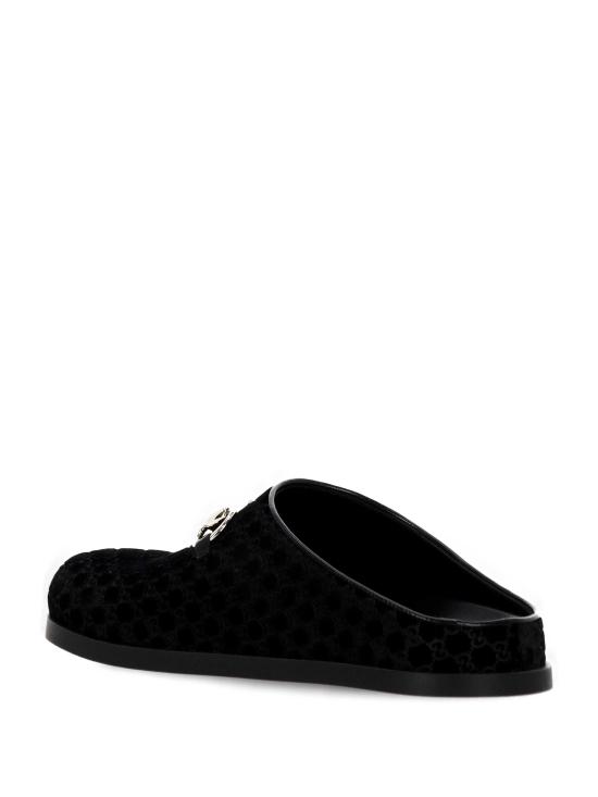 25FW 구찌 뮬/슬리퍼 837130 FAEUF1000 Black - GUCCI