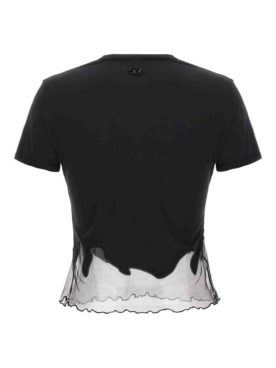  디젤 반팔 티셔츠 A196100NKCV9XXA Black - DIESEL