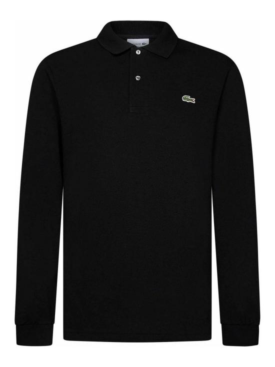 25FW 라코스테 클래식 롱슬리브 폴로 셔츠 L1312031 Black