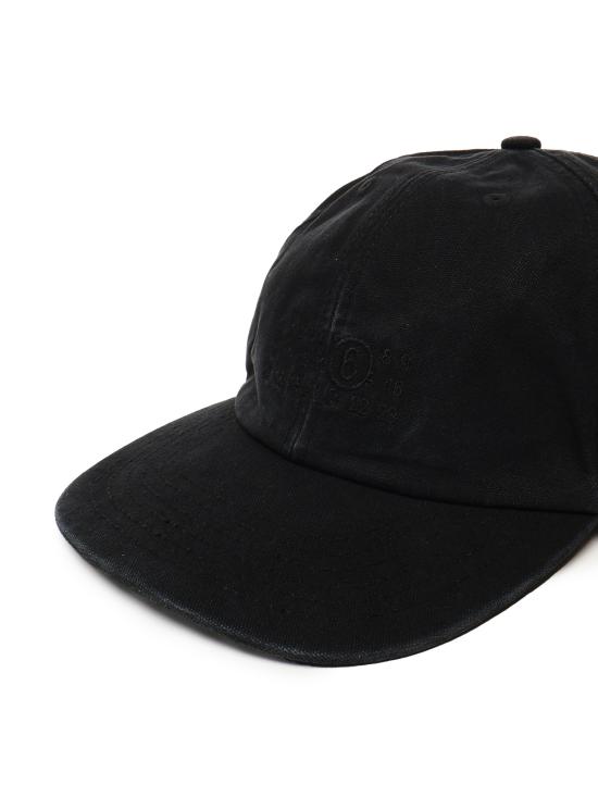 25FW MM6 메종마르지엘라 볼캡 SH0TC0005 M35346899 Black - MM6 MAISON MARGIELA