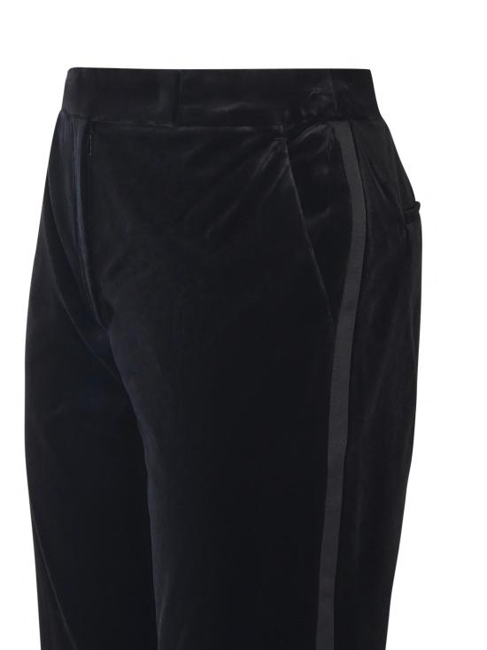 25FW 막스마라 스트레이트 팬츠 2521136231600 007 Black - MAX MARA