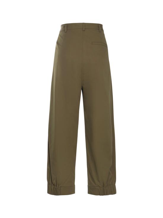 25FW 에르노 스트레이트 팬츠 PT000163D 125317740 Green - HERNO