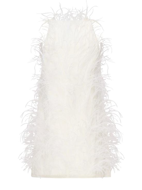 25FW 핑코 미디 원피스 105572 A2SPZ05 White - PINKO