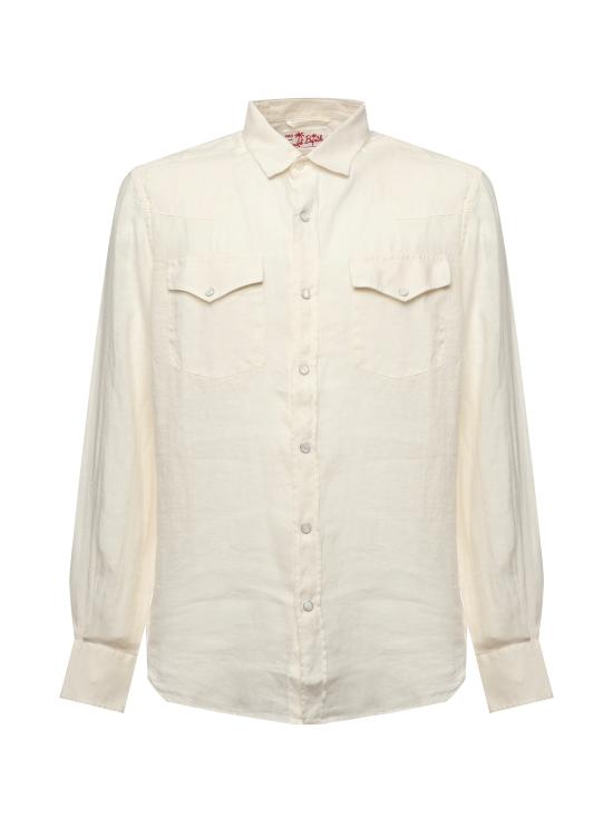 25FW 세인트바쓰 긴팔 셔츠 GRG0001 01033H White